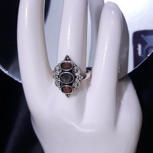 Trilogy Vintage  Gothic & Renaissance Ring Citrine